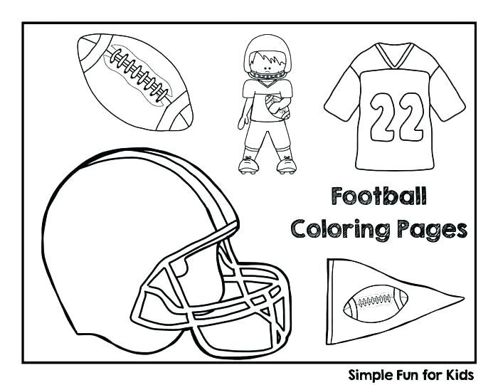 700x541 Printable Football Coloring Pages Football Player Number Coloring