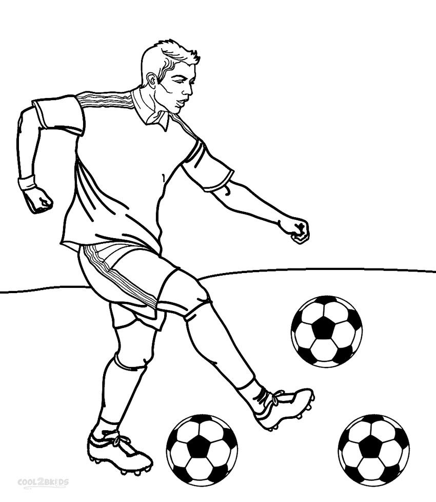 850x978 Printable Football Player Coloring Pages For Kids Cool2bkids