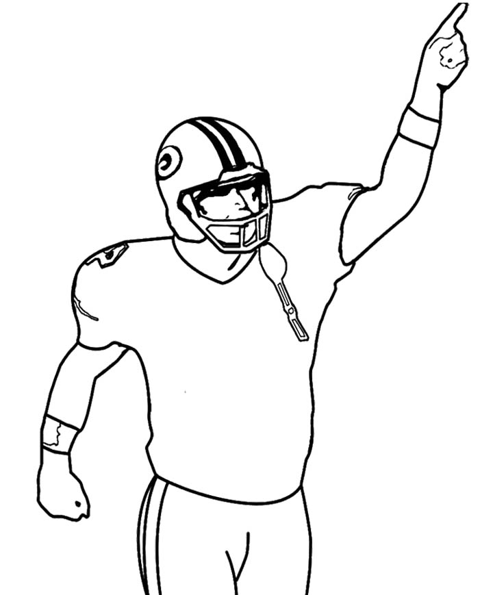 720x869 Drawings Of Football Players