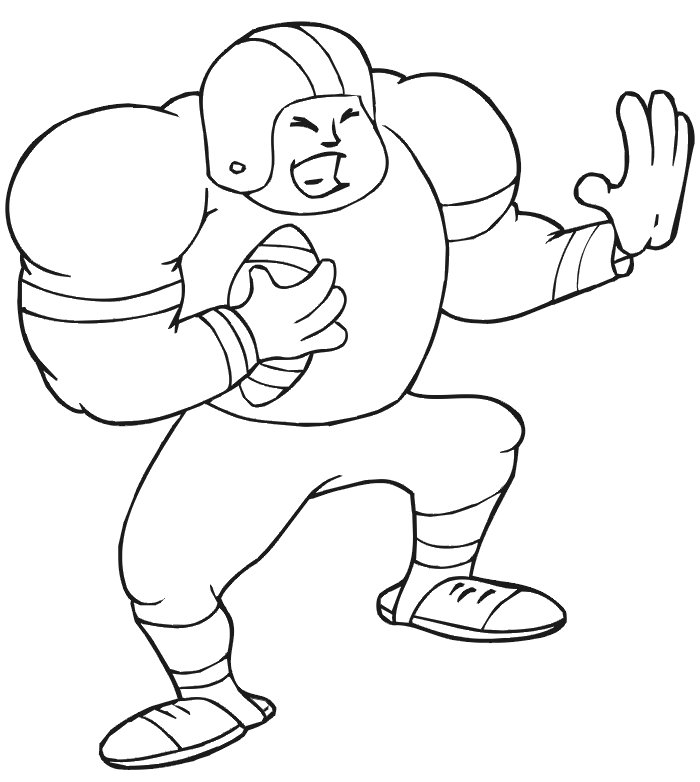 700x782 Outline Of A Football 388953