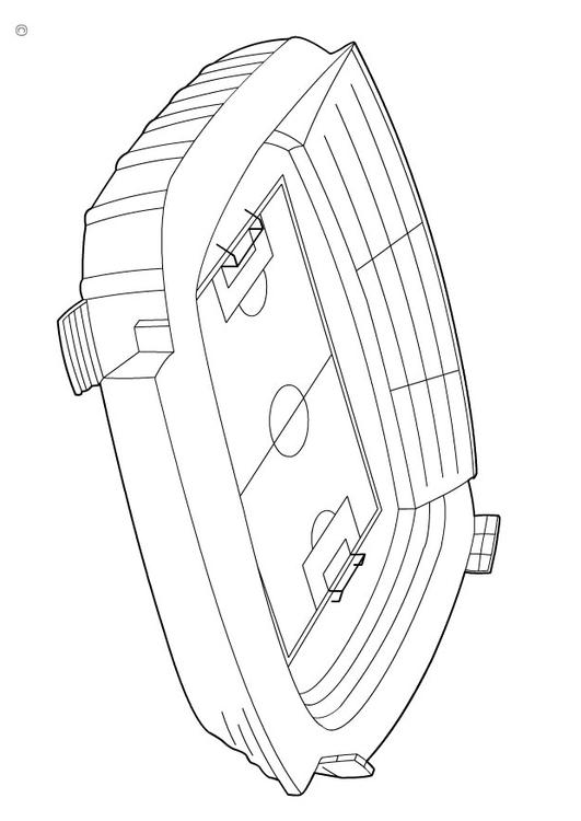 531x750 Coloring Page Football Stadium