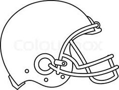 236x179 Football Helmet Template