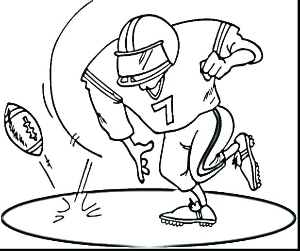 618x517 Free Football Coloring Pages Football Helmet Coloring Pages