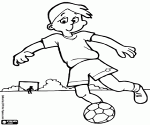 300x250 Football Or Soccer Coloring Pages Printable Games