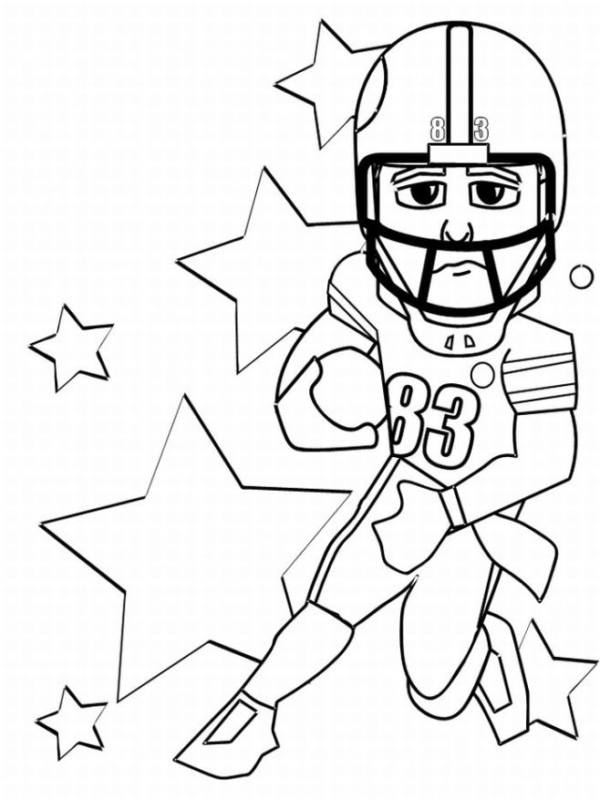 658x877 Football Coloring Pages Kiddo Shelter