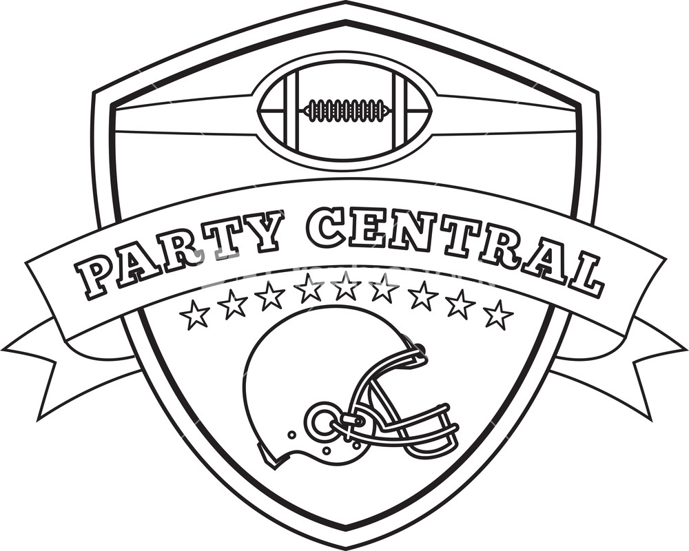 1000x800 Drawn Football Football Helmet