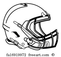 Football Helmet Drawing at GetDrawings | Free download