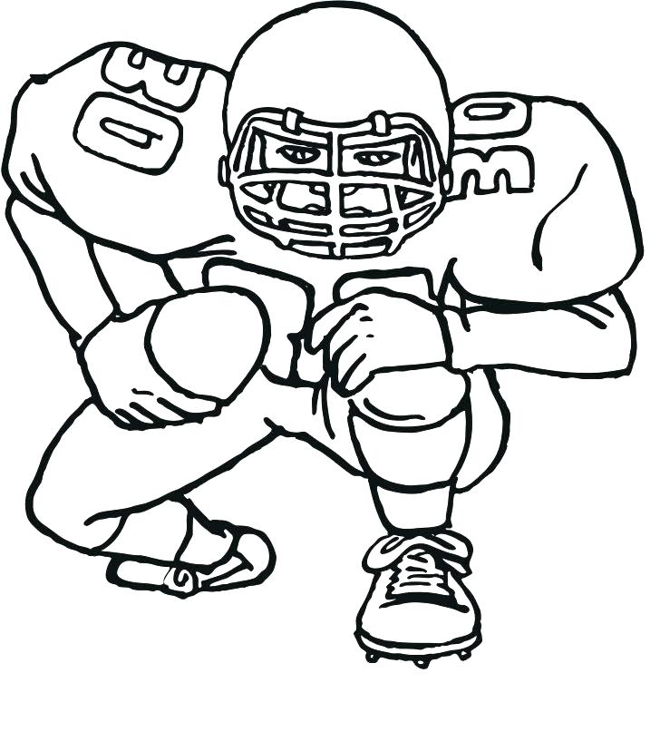 728x828 Football Coloring Pages For Kids Printable Printable Sports