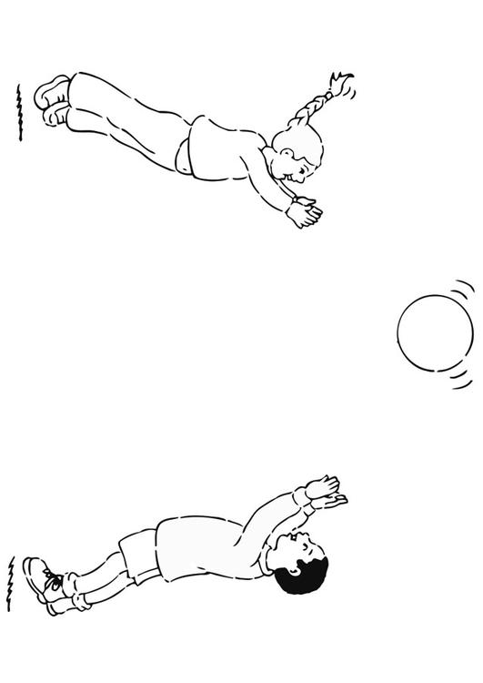 531x750 Coloring Page To Play Ball