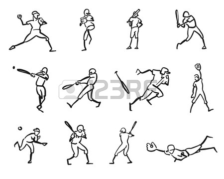 450x359 American Football Doodles On Chalkboard. Handdrawn Vector Sketch