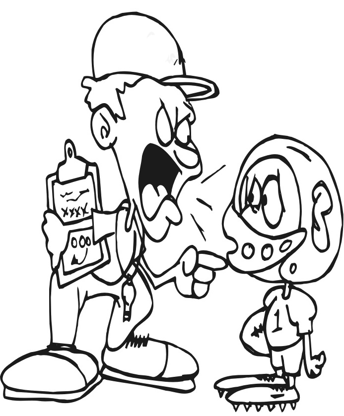 693x839 Drawing Football Players