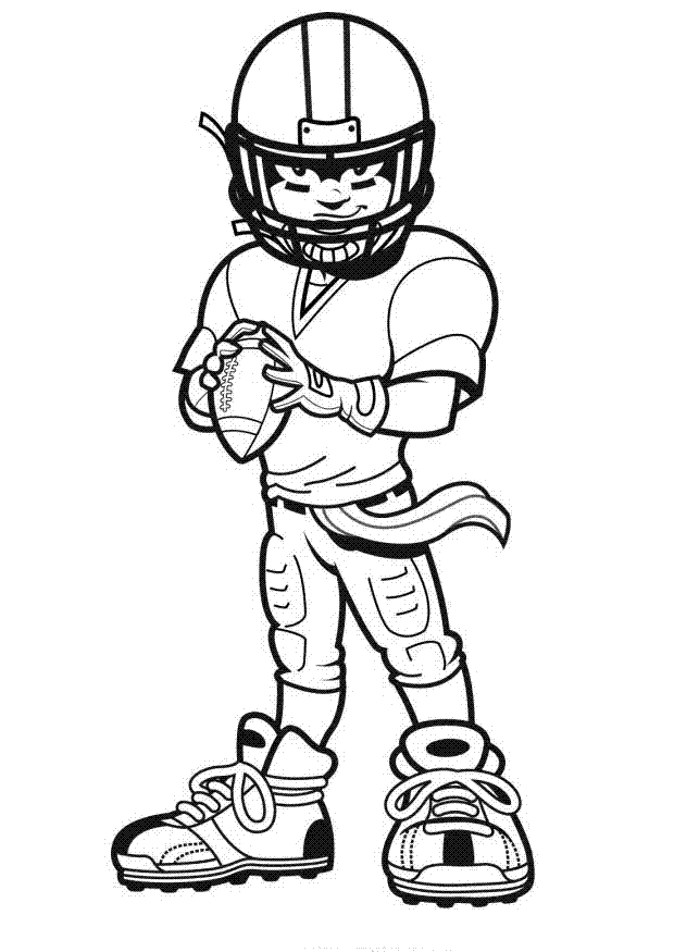 620x875 Football Player Drawing Group