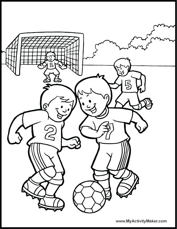 618x798 Kids Coloring Colouring Pages Football Player Number Page Drawing