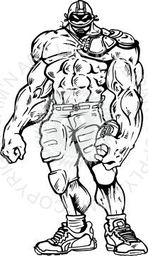 209x361 Football Player