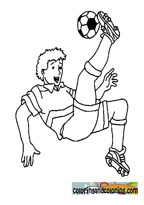 595x842 Football Player Drawing Steps