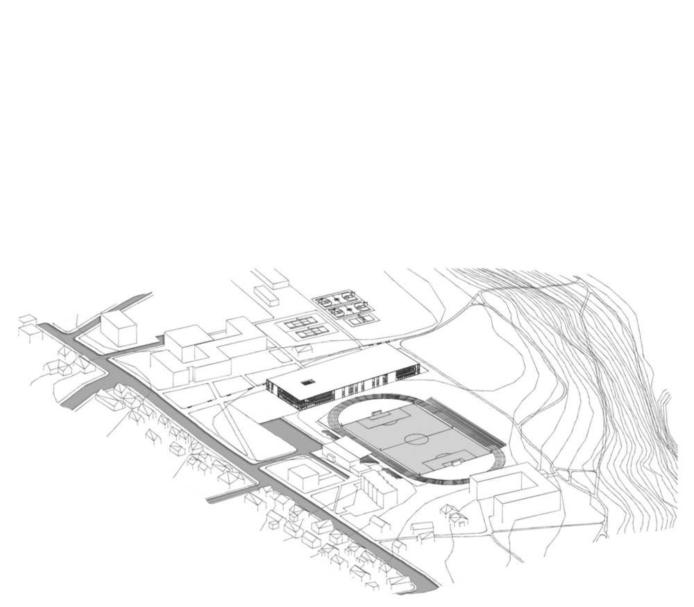 1000x876 Sports Center In Gargzdai Vaivai