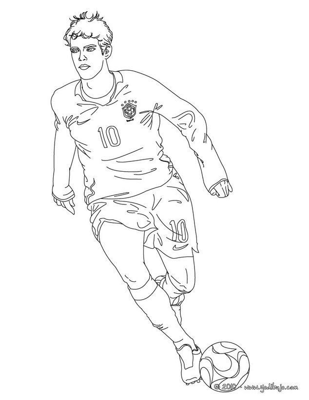 Footballer Drawing