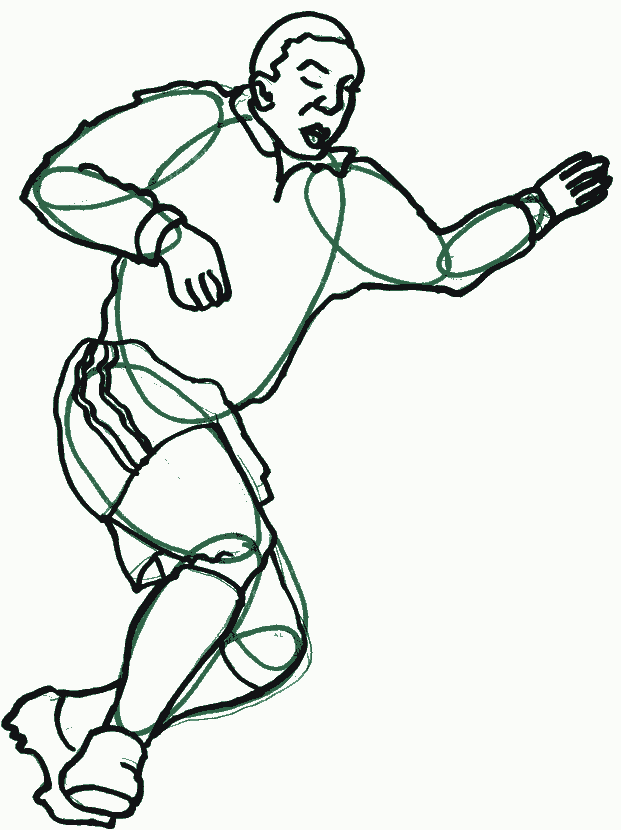 621x830 Football Coloring Pages