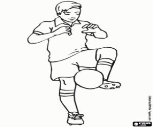 300x250 Football Or Soccer Coloring Pages Printable Games