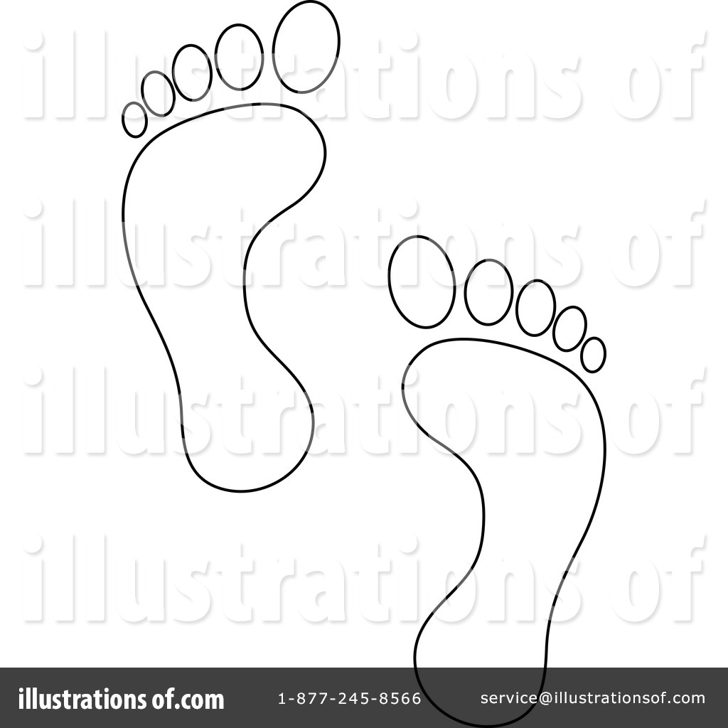 1024x1024 Footprints Clipart