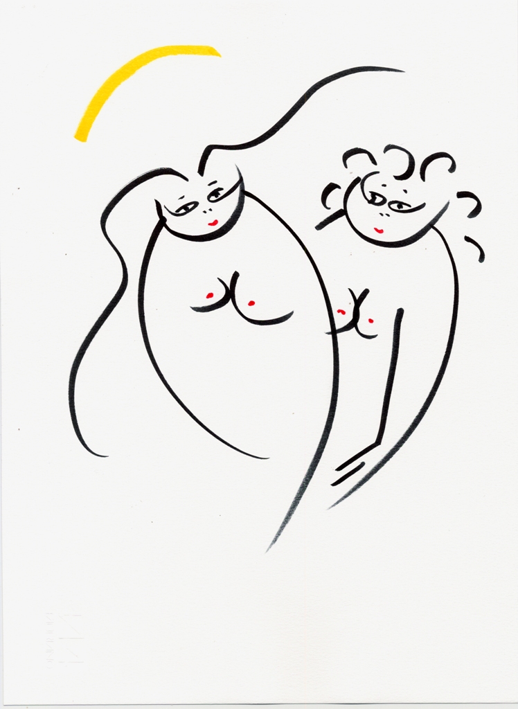 748x1024 Dancing Drawing Lindsay Kemp