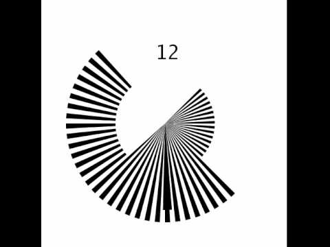 480x360 Footstep Illusion Clock Fickle Clock