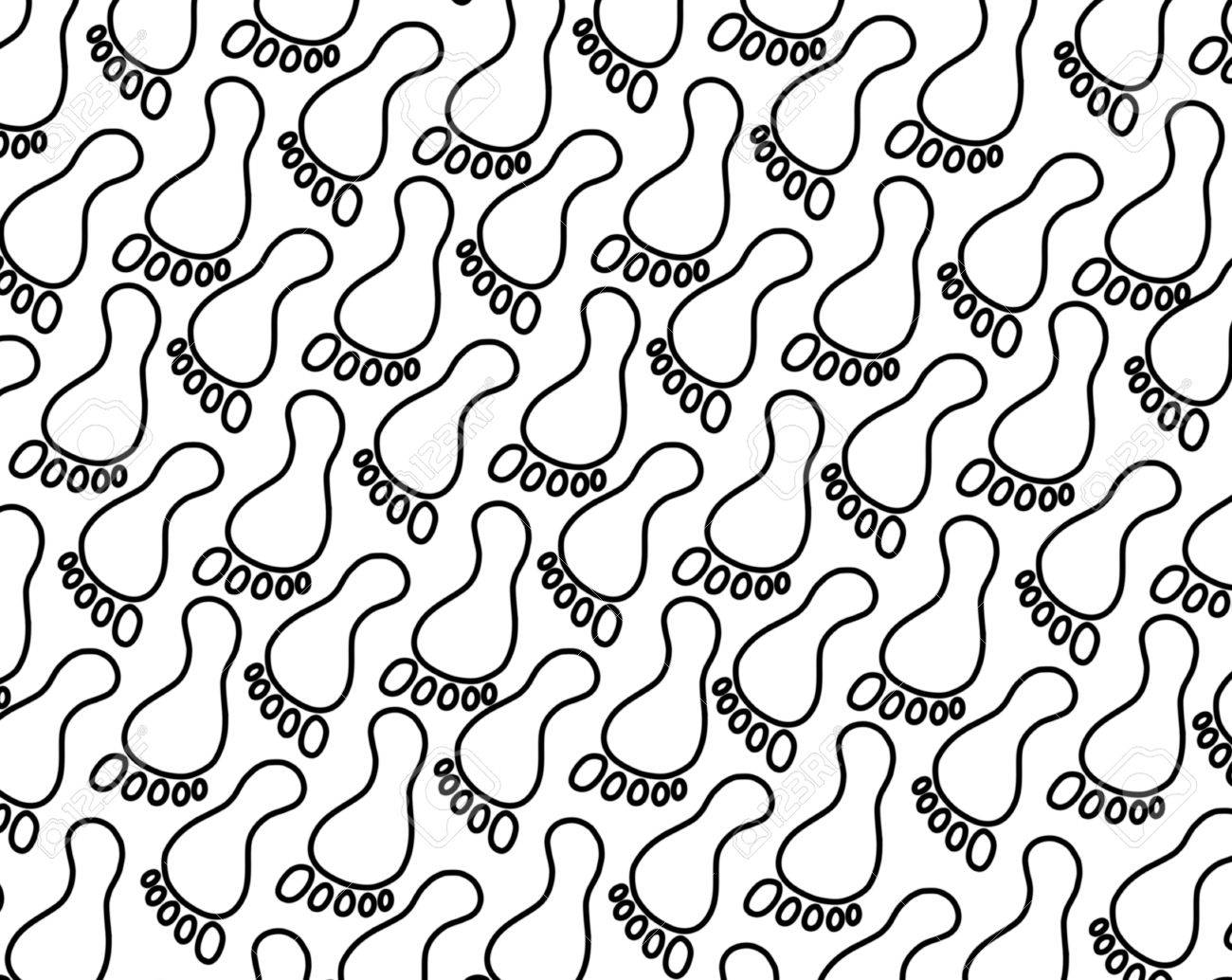 1300x1034 Footsteps Background Stock Photo, Picture And Royalty Free Image