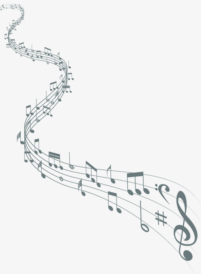 650x887 Music Music Decoration Material, Footsteps, Music, Meandering Png