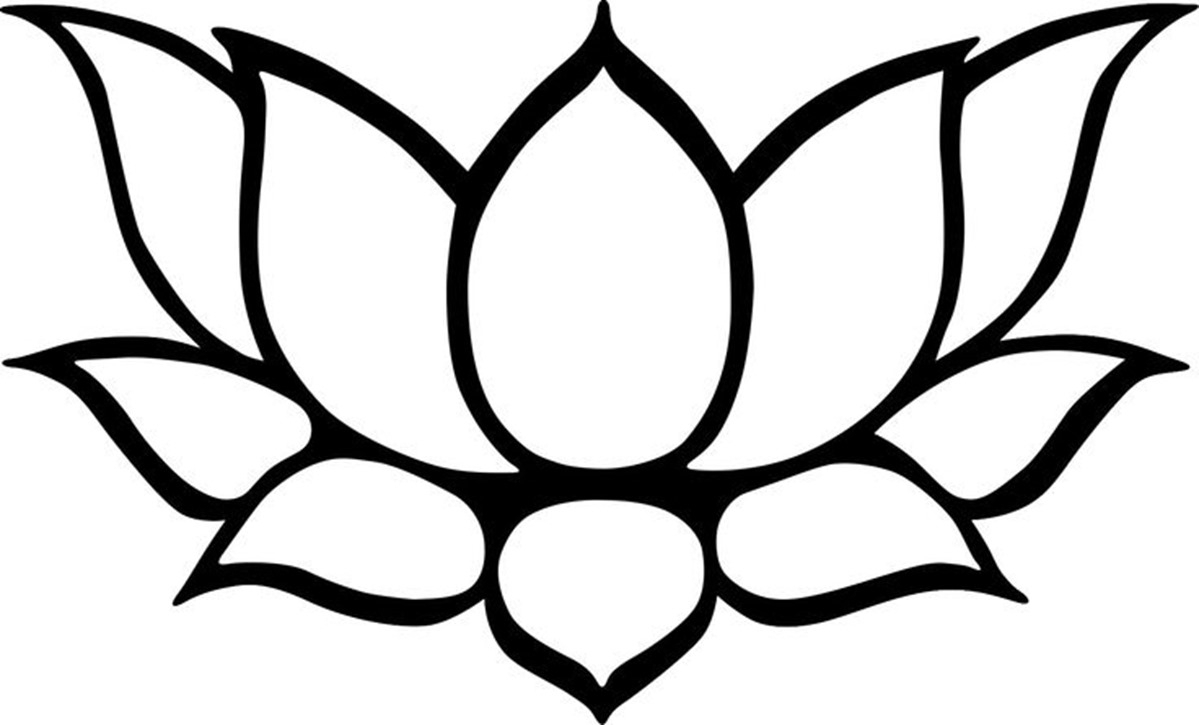 1199x725 Lotus Drawing For Kids Lotus Flower Drawing Best Images