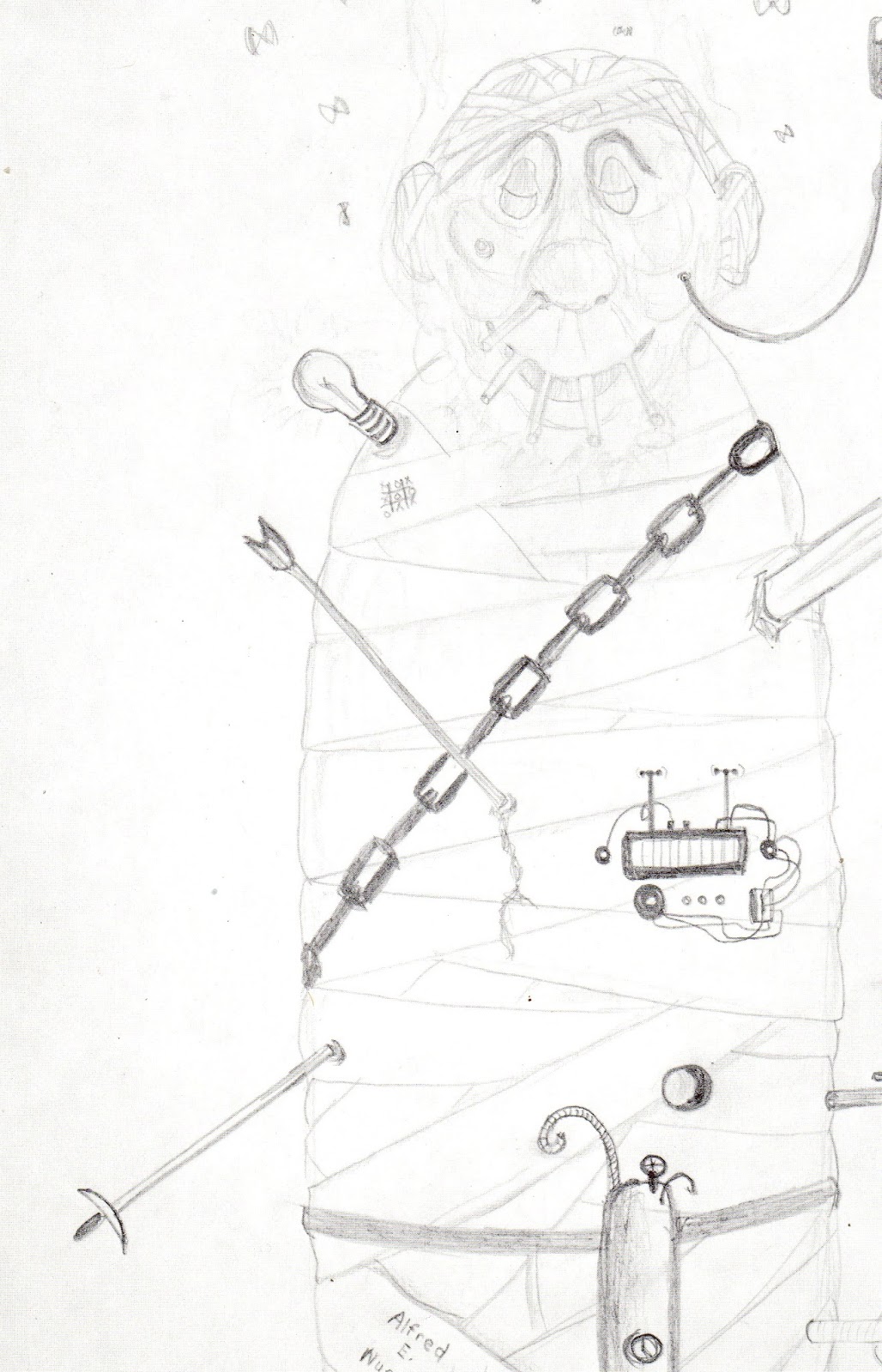 1028x1600 Michael Aushenker's Cartoon Flophouse Never Before Published