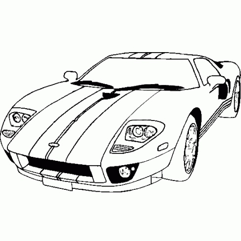Ford Gt Drawing
