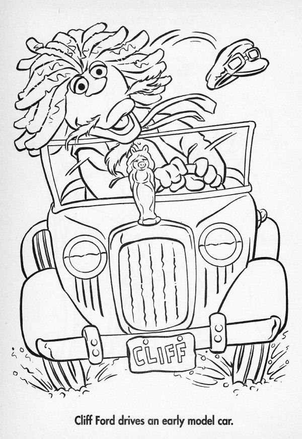 600x871 Ford Coloring Pages