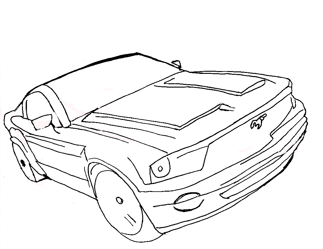 1056x816 Cool Ford Coloring Pages Printable General Color And Download Free
