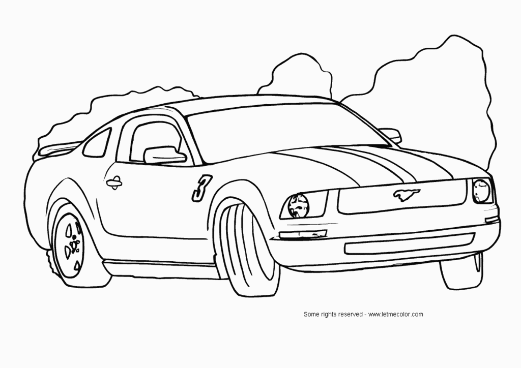 1024x724 Fileford Mustang Coloring Page 12133 2.gif