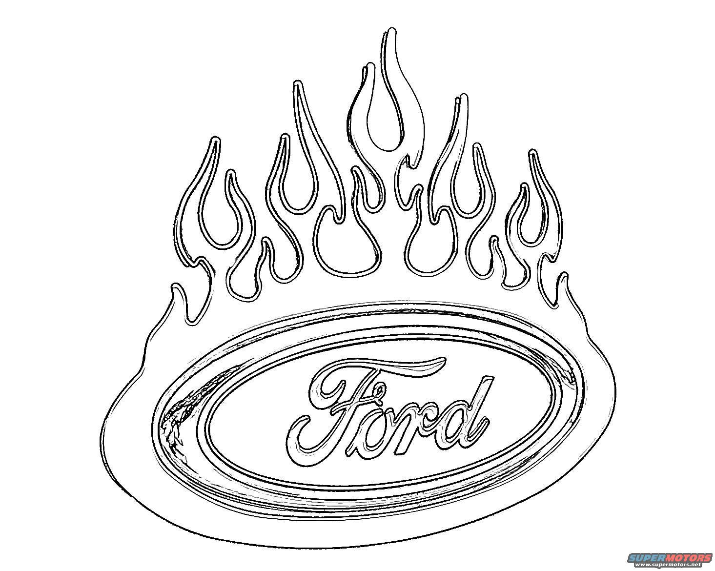 1465x1170 Fort Coloring Page Ford Mustang Pages