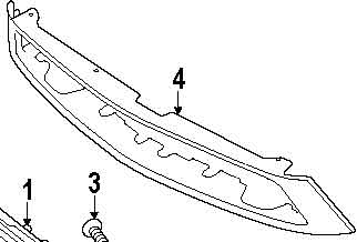 322x218 2010 2012 Mustang Gt Main Grill Surroundmolding