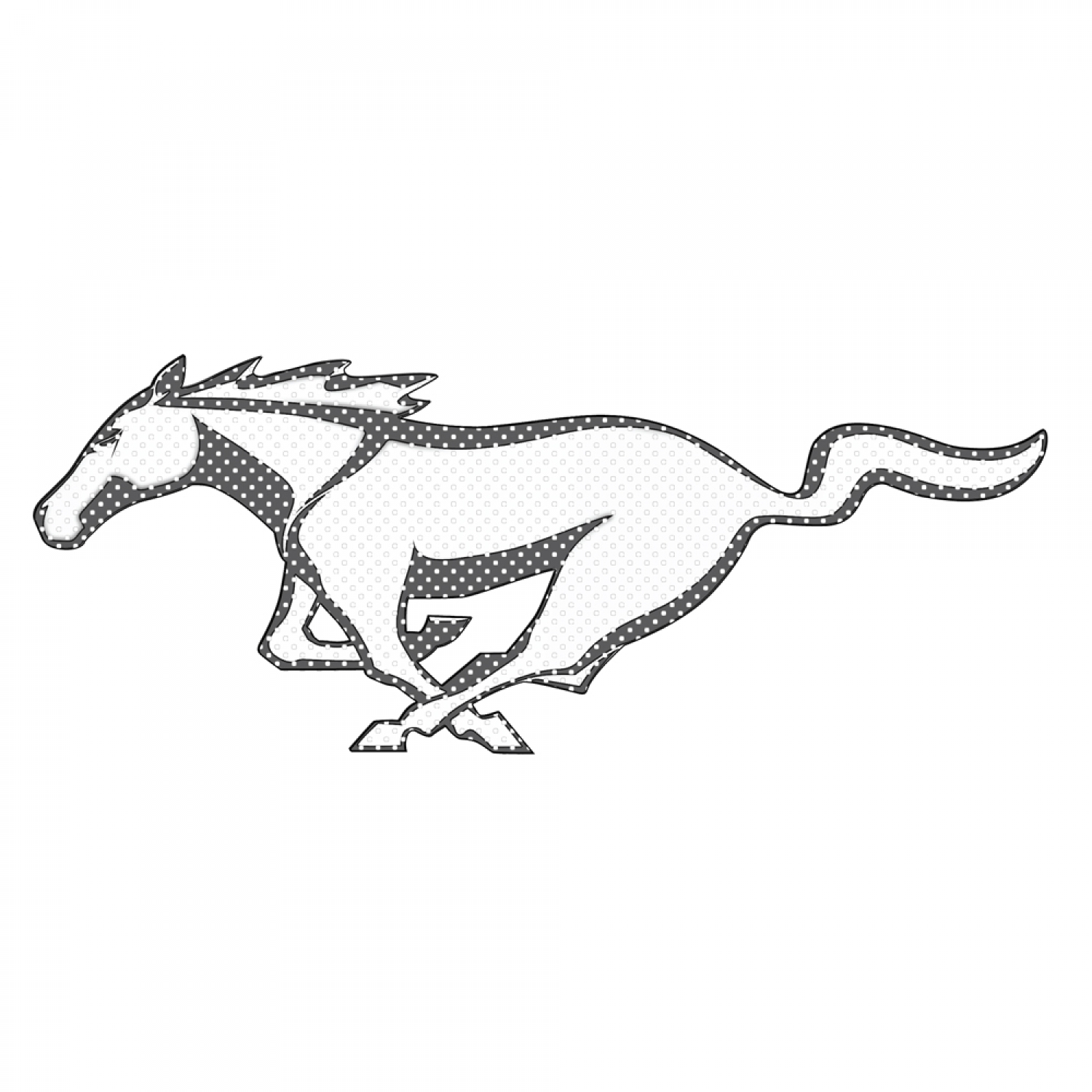 Ford Mustang Logo Drawing at GetDrawings.com | Free for personal use