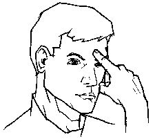 225x201 Forehead Clipart Clipart Station