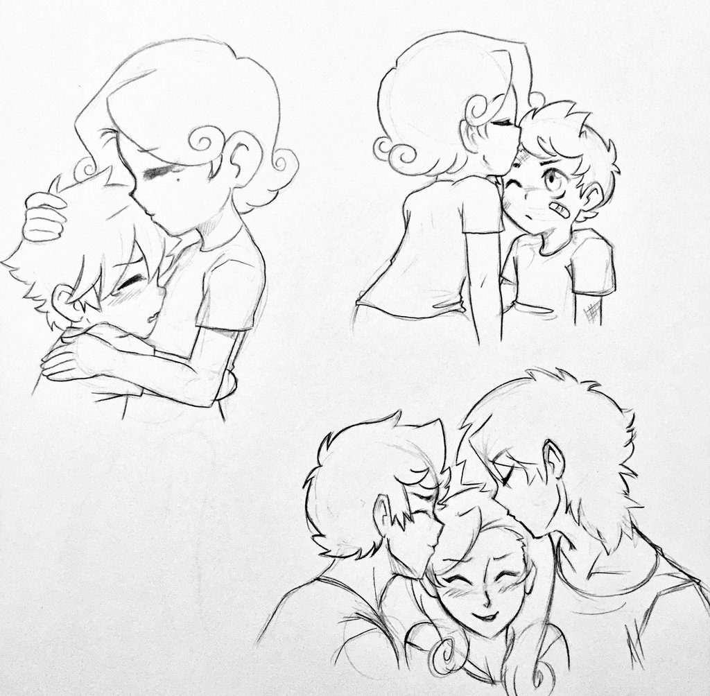 1024x1004 Forehead Kisses By Kilalaaa