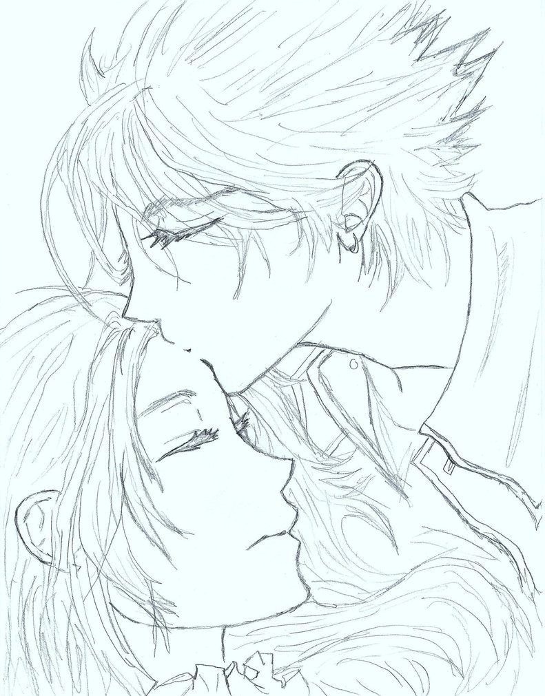 791x1011 Kain And Ruka First Kiss By Gothikrequiem13