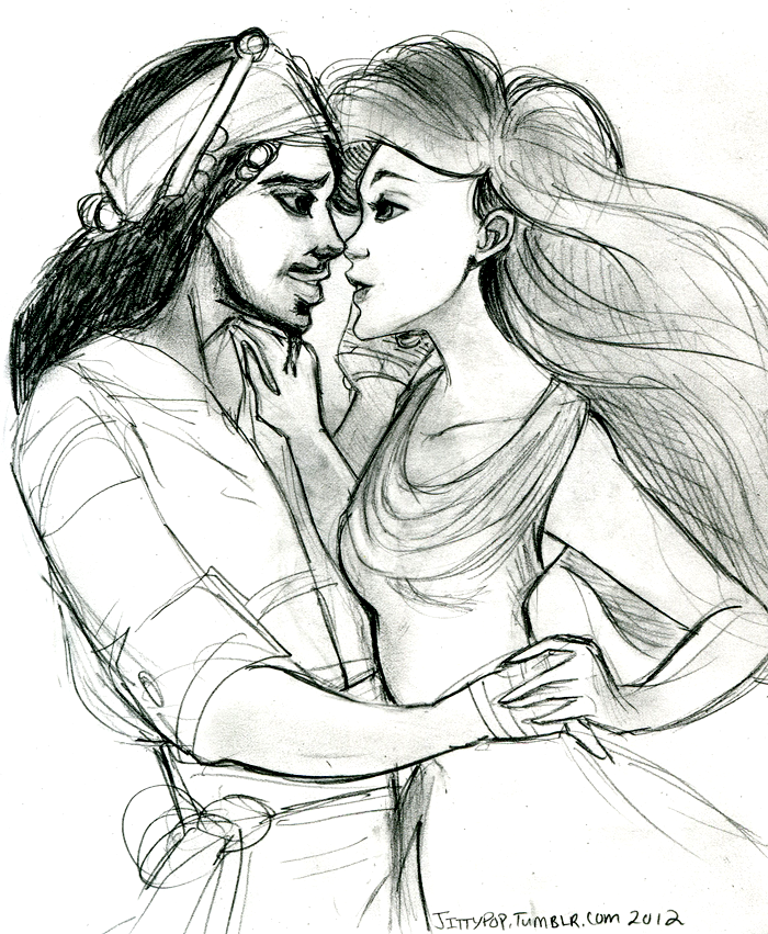 700x851 True Love's Kiss By Soteh