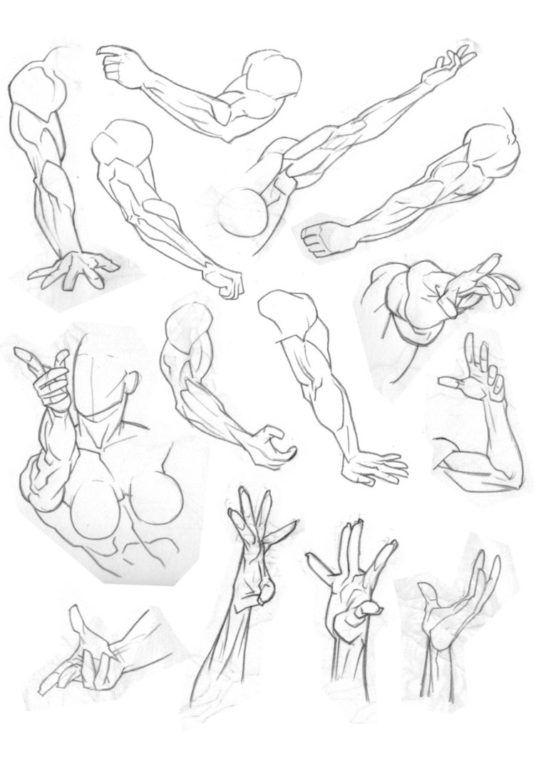 Foreshortening Hand Drawing at GetDrawings | Free download