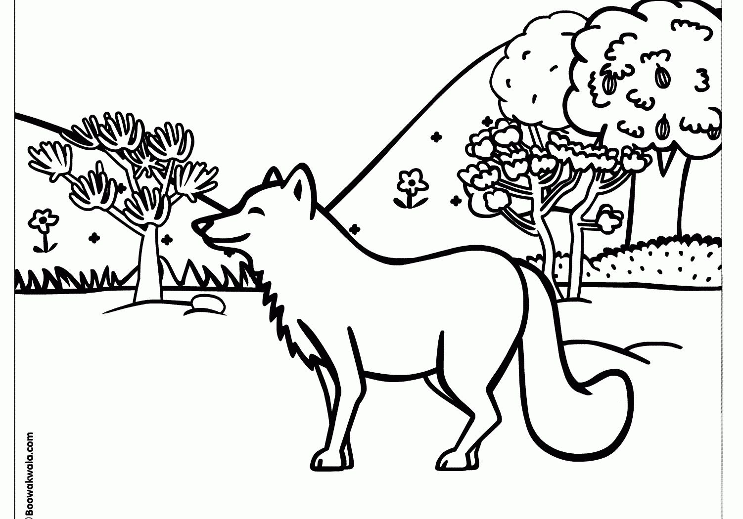 1502x1050 Forest Coloring Pages For Boys Printable Free Adult Enchanted Fire