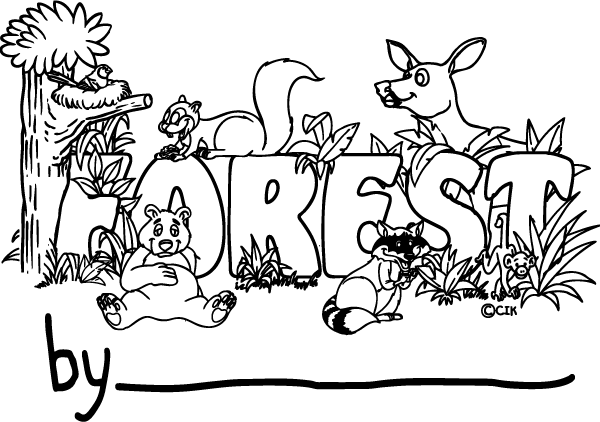 600x422 Cartoon Theme Forest