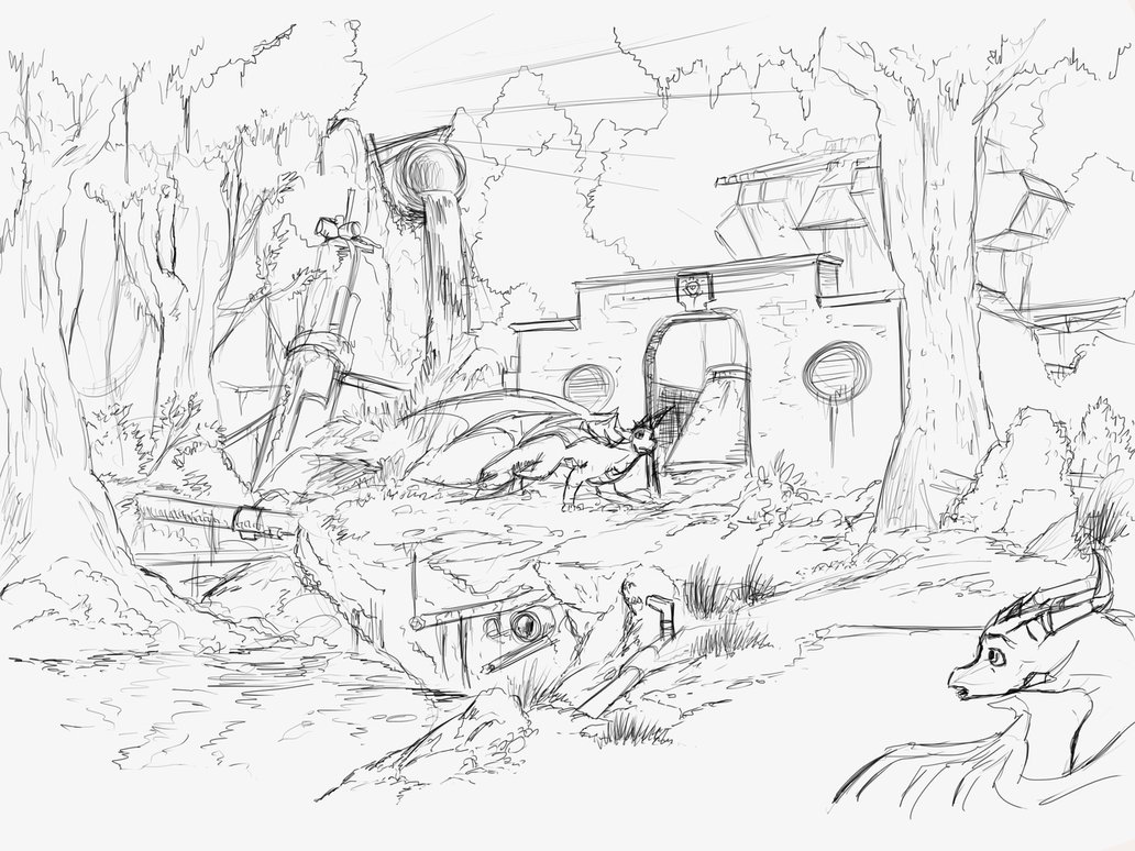 1032x774 Tlod Forest Temple By Newlegend1