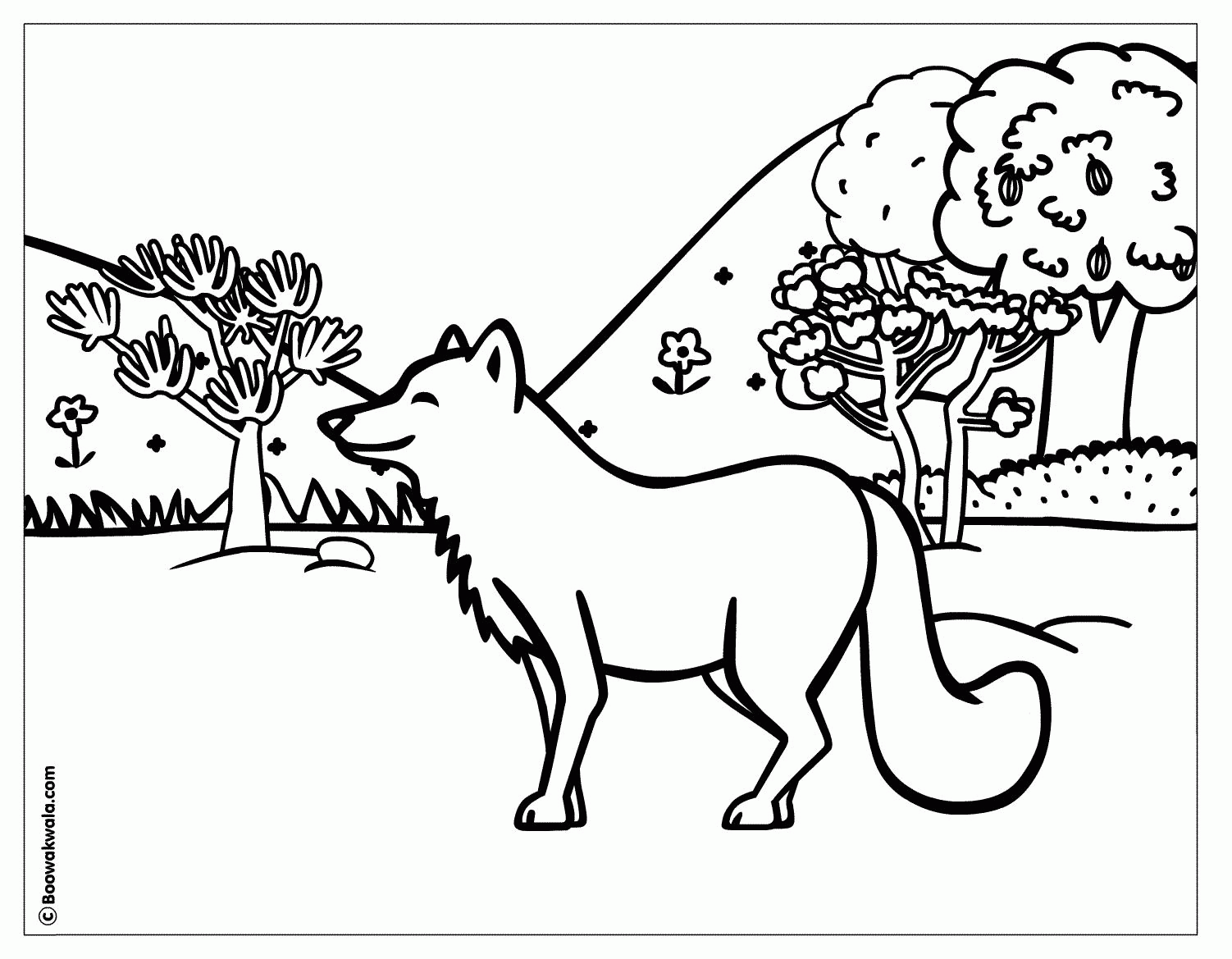 1502x1169 Forest Animal Coloring Pages To Print Deciduous Forest Coloring