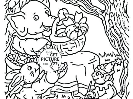 440x330 Forest Coloring Pages Printable Forest Coloring Pages Printable