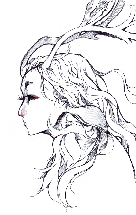 568x900 Nature's Twins Redraw Forest Spirit By Glaciesclover