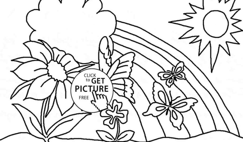 1024x600 The Images Collection Of Printable Springtime Drawing Spring