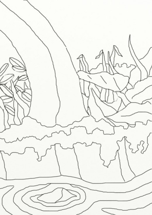 520x735 Wild Treasures Forest Coloring Pages And Activities
